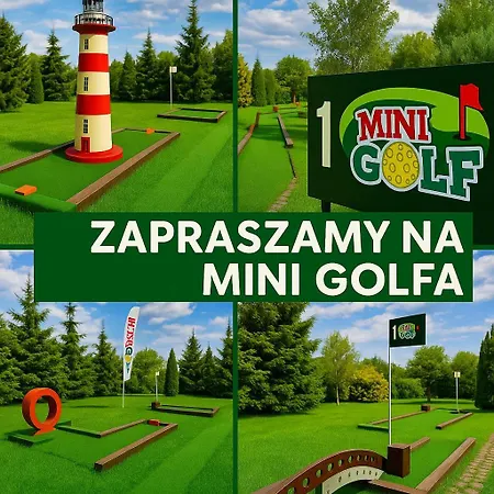 Domki Kapitanskie Z Prywatnym Polem Do Gry W Mini Golf *