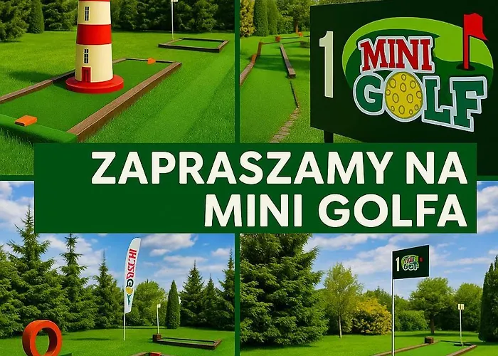 Kapitańskie Z Prywatnym Polem Do Gry W Mini Golf *