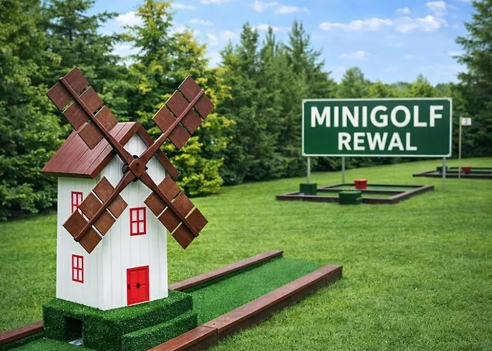 Domek letniskowy Kapitańskie Z Prywatnym Polem Do Gry W Mini Golf *