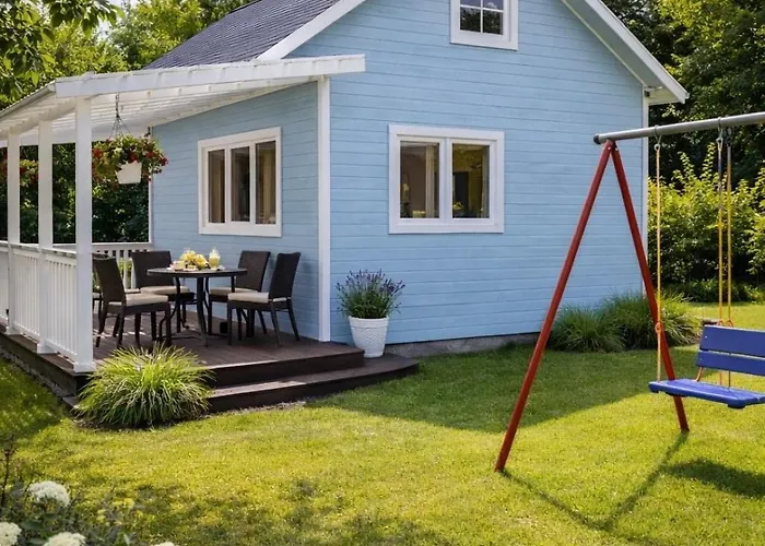 Domek letniskowy Kapitańskie Z Prywatnym Polem Do Gry W Mini Golf