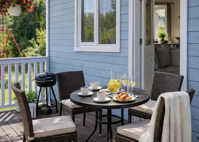 Kapitańskie Z Prywatnym Polem Do Gry W Mini Golf Rewal