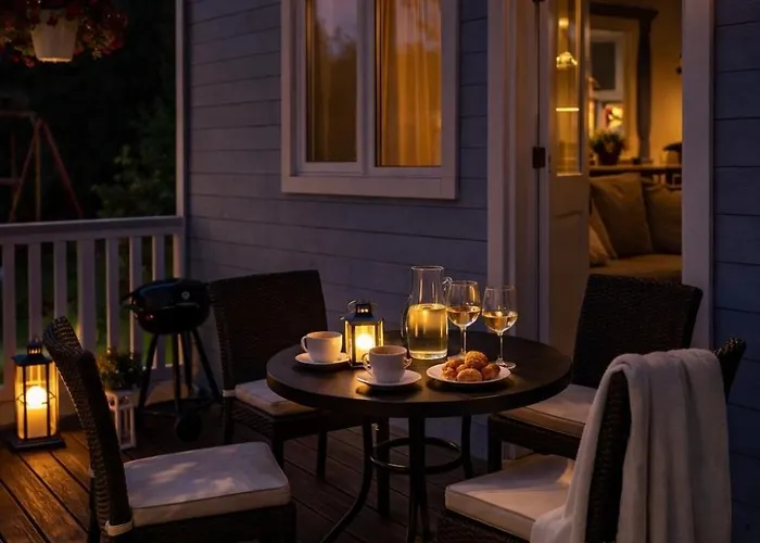 Domek letniskowy Kapitańskie Z Prywatnym Polem Do Gry W Mini Golf